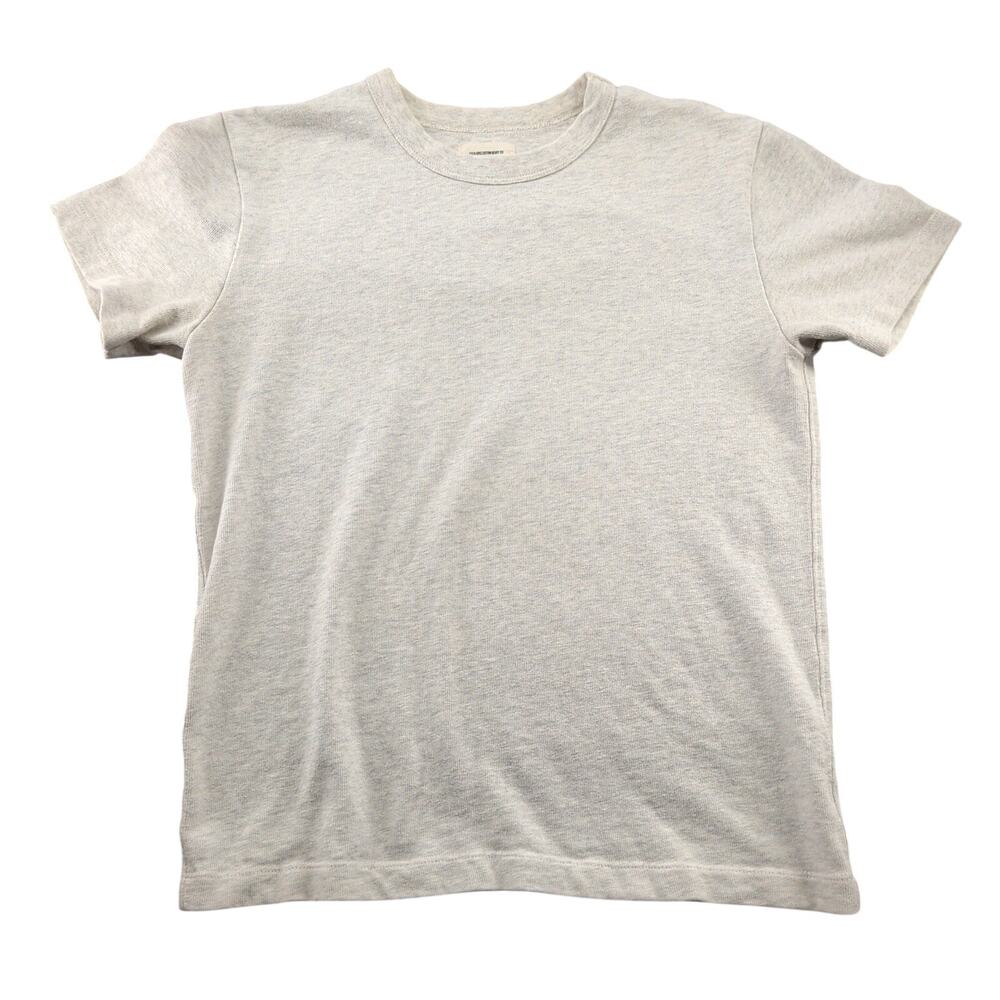 Buck Mason Field Spec Cotton Heavy Tee SS Shirt Men's Small Army Retro